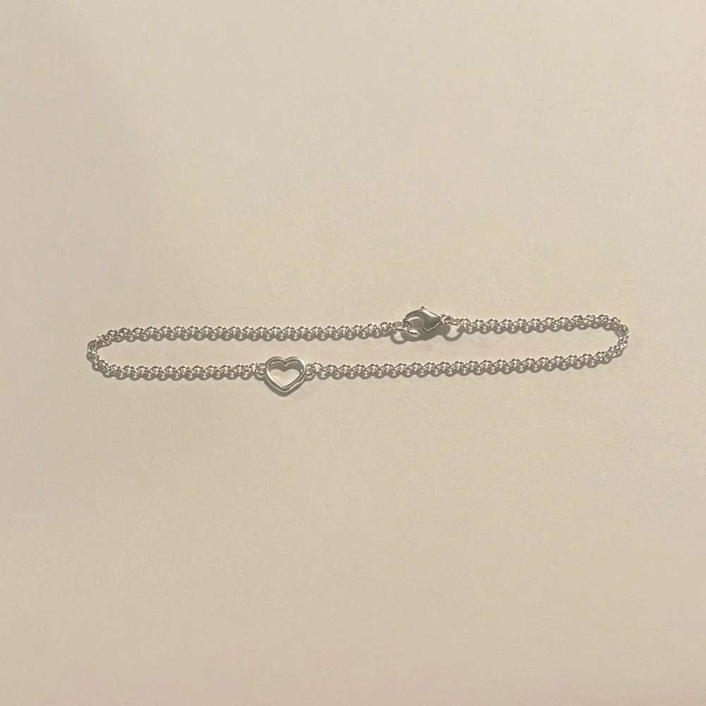 NIB James Avery Heart Station Charm Anklet SOLD - Picture 3 of 3